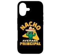 Carcasa para iPhone 17 Nacho Promedio Principal Funny Jefe De Escuela Broma Juego De Palabras De Palabra