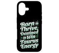 Carcasa para iPhone 17 Nacido para Prosperar Destinado a Ganar Tauro Energy Zodiac
