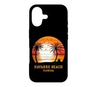 Carcasa para iPhone 17 Navarra Beach Florida Vintage Sunset Retro Verano Vacay Sol