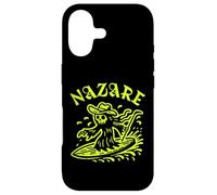 Carcasa para iPhone 17 Nazare Wave Surf Surf en Portugal Olas Hombres Mujeres Surfista