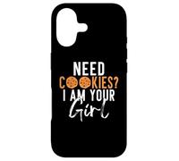Carcasa para iPhone 17 Necesito Cookies Soy tu Chica Cookie Girl