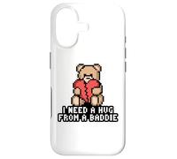 Carcasa para iPhone 17 Necesito UN Abrazo DE UN Baddie Pixel Teddy Bear Broken Heart