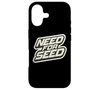 Carcasa para iPhone 17 Need For Seed Funny Gardener Gardening Quote Joke Saying