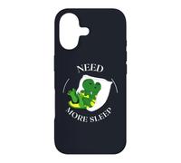 Carcasa para iPhone 17 Need More Sleep Funny Tired Dragon Pijama Humor