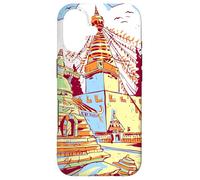 Carcasa para iPhone 17 Nepal Himalaya Montañas Imagen Ciudad Katmandú