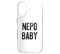 Carcasa para iPhone 17 NEPO Baby Funny Nepotismo Rich Privilegiado Kid Fun Meme