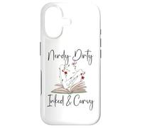 Carcasa para iPhone 17 Nerdy Dirty Inked & Curvy Book Smut Reader Tattooed Bookworm
