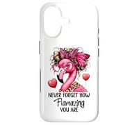 Carcasa para iPhone 17 Never Forget How Flamazing You Are Flamingo Teacher Amazing