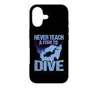 Carcasa para iPhone 17 Never Teach A Fish To Dive Scuba Dive Diver Diving