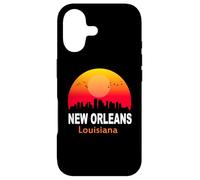 Carcasa para iPhone 17 New Orleans Louisiana State USA Vintage Retro Sunset City