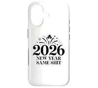 Carcasa para iPhone 17 New Year Same Shit Different Year 2026 Happy New Years Eve