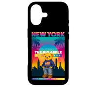 Carcasa para iPhone 17 New York City NY Teddy Bear - Urban Bear with American Style
