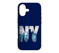 Carcasa para iPhone 17 New York City Statue of Liberty NY Photo Silhouette