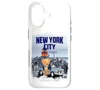 Carcasa para iPhone 17 New York City Teddy Bear Stories Illustration Graphic Design