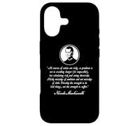 Carcasa para iPhone 17 Niccolò Maquiavelo Italiano Florencia Política Renacimiento