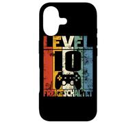 Carcasa para iPhone 17 Nivel 10 cumpleaños niño niño Divertido cumpleaños 10