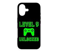 Carcasa para iPhone 17 Nivel 9 Desbloqueado 9º Cumpleaños Gaming Presente Cotización