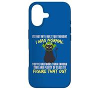 Carcasa para iPhone 17 No es mi Culpa Que pensaras Que era un dragón Gato Divertido Normal