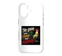 Carcasa para iPhone 17 No Gano Pero como Me Divierto