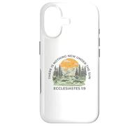 Carcasa para iPhone 17 No Hay Nada Nuevo bajo el Sol Eclesiastés 1:9