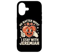Carcasa para iPhone 17 No Importa qué, me quedo con Jeremiah Equipo Corazón Verano