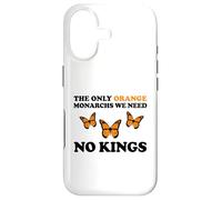 Carcasa para iPhone 17 No Kings The Only Orange MONACHRS We Need Butterfly