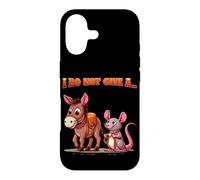 Carcasa para iPhone 17 No le doy el Culo a una Rata