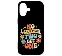 Carcasa para iPhone 17 No Longer Two But One Romance de Unidad de Boda -