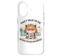 Carcasa para iPhone 17 No me hables Antes de Haber tomado mi café