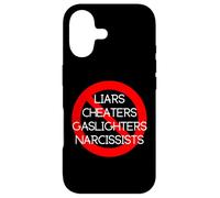 Carcasa para iPhone 17 NO MENTIROSOS, TRAMPOS, DESPACHOTES, NARCISISTAS