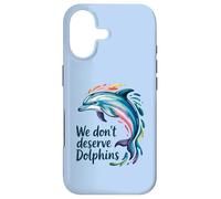Carcasa para iPhone 17 NO MERECMOS Delfines