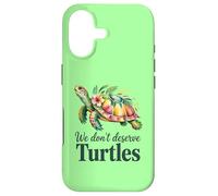 Carcasa para iPhone 17 NO MERECMOS Tortugas