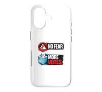 Carcasa para iPhone 17 No Miedo Más Votos Democracia Diseño de Votación