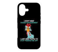 Carcasa para iPhone 17 No Necesito Manejar la ira, Solo Necesito Que la Gente se detenga