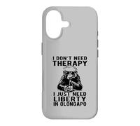 Carcasa para iPhone 17 No Necesito Terapia, Solo Necesito Libertad en Olongapo Design