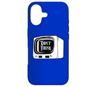 Carcasa para iPhone 17 No pienses Ver televisión Adoctrinamiento Control Mental Conspiración