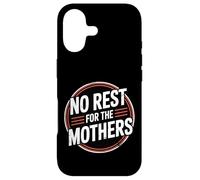 Carcasa para iPhone 17 No Rest For The Mothers Tired Motherhood Parenting -