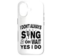 Carcasa para iPhone 17 No Siempre Canto oh Espera, sí, lo Hago