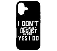 Carcasa para iPhone 17 No Siempre interpreto a un lingüista