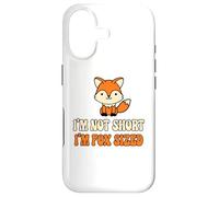 Carcasa para iPhone 17 No Soy Corto, Soy Zorro, Gente Baja, Broma, Persona Corta,