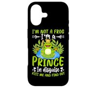 Carcasa para iPhone 17 No Soy una Rana, Soy un príncipe Disfrazado Bésame y descúbrelo