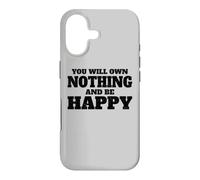 Carcasa para iPhone 17 NO TENDRÁS Nada Y SERÁ Feliz