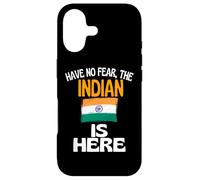 Carcasa para iPhone 17 No tengas Miedo de Que el Indio esté aquí Divertido India