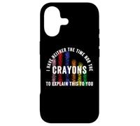 Carcasa para iPhone 17 No Tengo Tiempo ni crayones para explicarte Esto