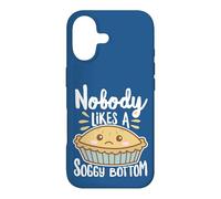 Carcasa para iPhone 17 Nobody Likes A Soggy Bottom British Baking Texto Blanco
