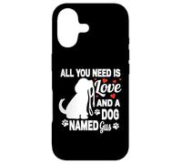Carcasa para iPhone 17 Nombre de Perro Personalizado Gus Cute Dog Pet Lover