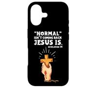 Carcasa para iPhone 17 Normal Isn'T Coming Back But Jesus Is Easter