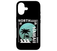 Carcasa para iPhone 17 North Shore Beach Oahu Hawaii Minimalista Surfista