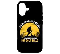 Carcasa para iPhone 17 Not All Wanderers Are Lost Golf Ball Golf Club Bigfoot
