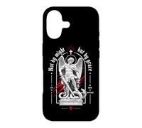 Carcasa para iPhone 17 Not by Might But by Grace Christian Archangel Versículo de la Biblia